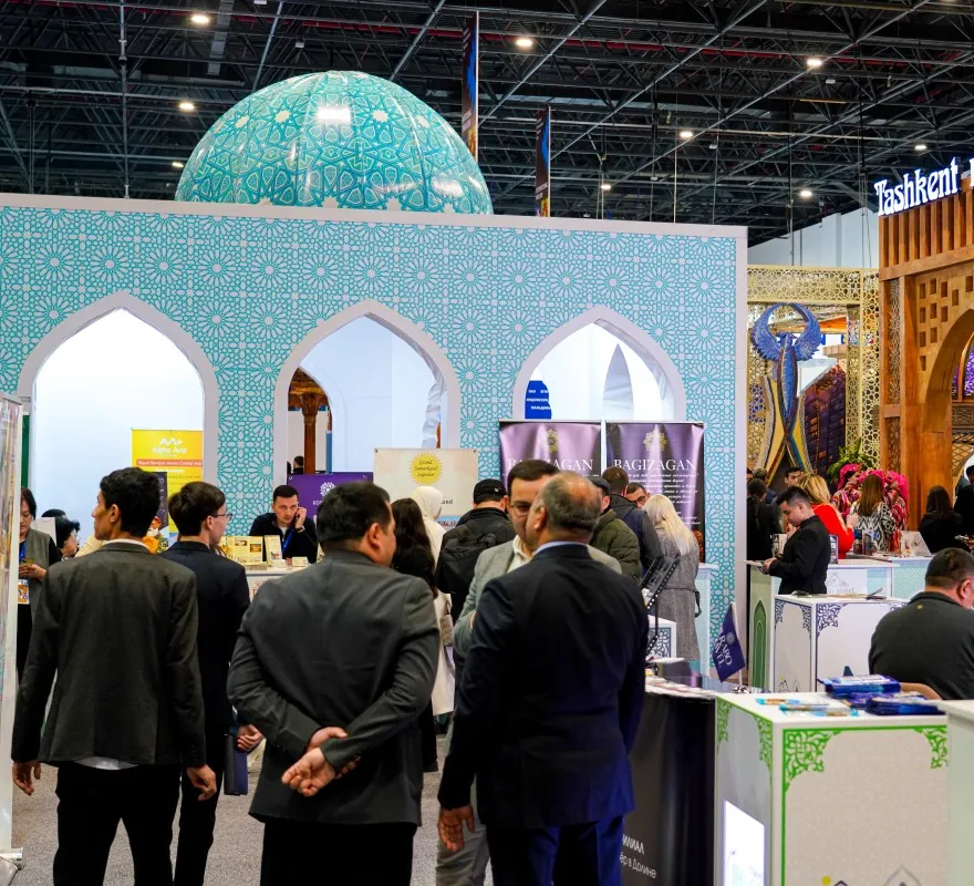 Павильоны TITF в выставочном центре CAEx Uzbekistan